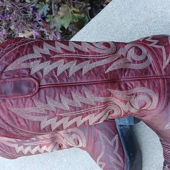 OLD GRINGO WOMEN'S NEVADA RED 13" BOOT Sz 8.5 GUC - Picture 6 of 16